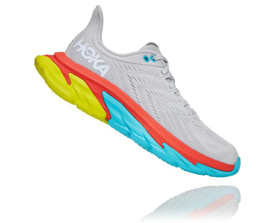 Hoka One One Tenisky Panske Siva - Clifton Edge - 50467-BKIC